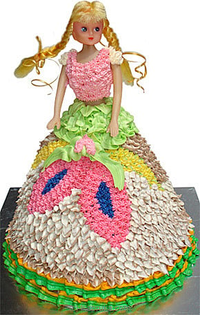 Top 10 Item - Doll Starred Birthday Cake Mahaweli Reach ...