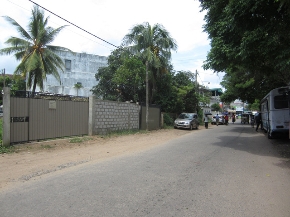 Sri Lanka land at Moratuwa