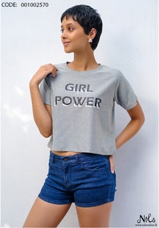 GIRL POWER 3D T SHIRT Buy NILS Online for specialGifts