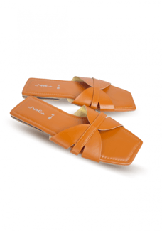 PEARLY SQUARE BROWN SLIPPER Buy NILS Online for specialGifts