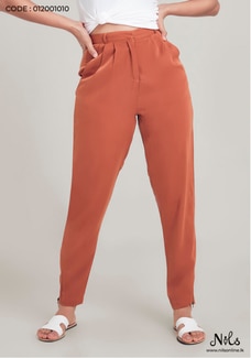 BRICK ORANGE CASUAL PANT Buy NILS Online for specialGifts