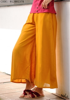 MILLIE MUSTARD CASUAL PANT Buy NILS Online for specialGifts