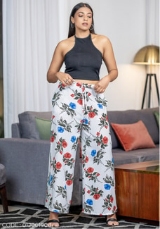 AMAYA PRINTED BELL PANT Buy NILS Online for specialGifts