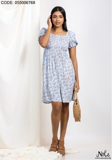 MITSY SQUARE NECK DRESS Buy NILS Online for specialGifts