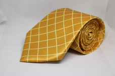 Diamond Patterned Tie in Mustard Buy MOZ Online for CLOTHING