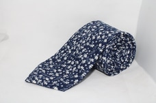 Blue floral Tie Buy MOZ Online for specialGifts