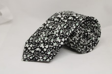 Black Floral Tie Buy MOZ Online for CLOTHING