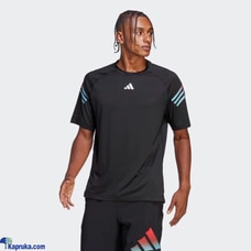 TRAIN ICONS 3-STRIPES TRAINING TEE Buy Adidas Online for CLOTHING