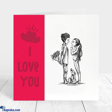 I Love You Handmade Wooden Greeting Card for Her Buy Tharangas Crafts Online for specialGifts