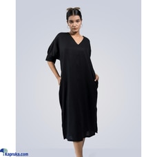 Batwing Sleeve Midi Dress Buy KICC Online for CLOTHING
