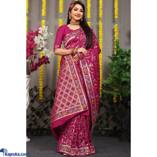 Soft Silk Weaving gold zari nice extra ordinary design Saree Buy Xiland Group Ventures Pvt Ltd Online for specialGifts