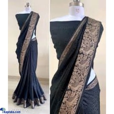 Sana silk saree with jacquard border Buy Xiland Group Ventures Pvt Ltd Online for CLOTHING