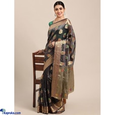 Soft Organza silk saree weaving with Minakri Buy Xiland Group Ventures Pvt Ltd Online for CLOTHING