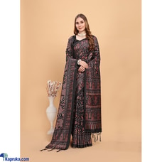 Pashmina Fabric Sarees Digital print With Running Blouse Buy Xiland Group Ventures Pvt Ltd Online for CLOTHING