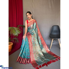 Pure tissue silk saree with zari weaving Buy Xiland Group Ventures Pvt Ltd Online for specialGifts