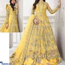 Yellow Embroidered Slit Lehenga Buy Xiland Group Ventures Pvt Ltd Online for specialGifts