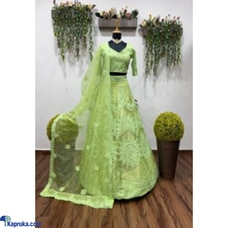 Light Green Embroidered Lehenga Buy Xiland Group Ventures Pvt Ltd Online for specialGifts