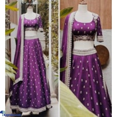 Beautiful Purple Embroidered Lehenga Buy Xiland Group Ventures Pvt Ltd Online for specialGifts