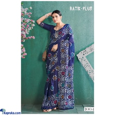Batik Soft Pure Cotton Saree Buy Xiland Group Ventures Pvt Ltd Online for CLOTHING
