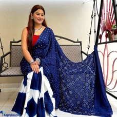Ajrakh Digital Print Muslin fabric Saree With very soft in texture Buy Xiland Group Ventures Pvt Ltd Online for specialGifts