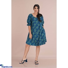 Cotton Silk Printed Short Frill Dress Buy Innovation Revamped Online for CLOTHING
