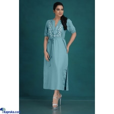 Satin Cotton Front Embroidery Dress Buy Innovation Revamped Online for specialGifts