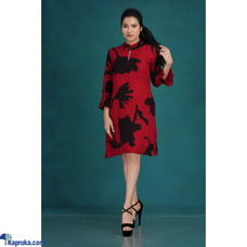Rayon Batik Cobalt Floral Short Dress Buy Innovation Revamped Online for specialGifts