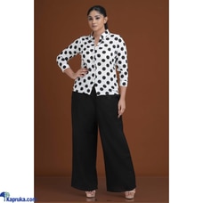 Cotton Silk Polka Dot Printed Shirt Blouse Buy Innovation Revamped Online for specialGifts