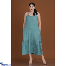 Cotton Silk Kalash Strappy Dress Buy Innovation Revamped Online for CLOTHING