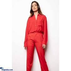 Womens` Vibrant colour Red Gabrielle Co ords Buy  Online for CLOTHING