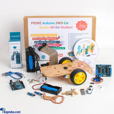 PRIME ARDUINO 2WD CAR STARTER KIT FOR STUDENT - EDUCATIONAL TOY - ARDUINO - ELECTRONICS - ROBOTICS Buy primeproductions Online for specialGifts