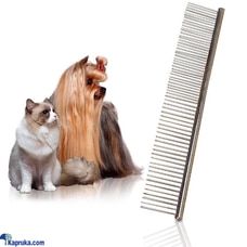 Pet Cat Grooming Stainless Steel Double Rounded Teeth Hair Fur Comb Brush for Puppy Dog Cats Pets Buy Rav & Company Online for PETCARE