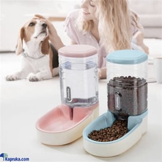 Automatic Plastic Dispenser Pet Auto Food Feeder Storage Bowl Plate Set Dog Food Bowl Food Dish Buy Rav & Company Online for PETCARE
