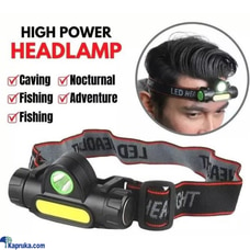Portable Mini Powerful LED Headlamp XPE COB USB Rechargeable Headlight Built in Battery Waterproof Buy Rav & Company Online for specialGifts