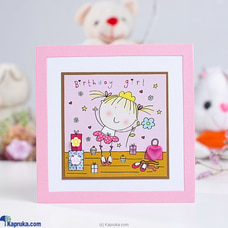 Stylish Birthday Girl handmade greeting card Buy Cinnamon Love Creations Online for specialGifts