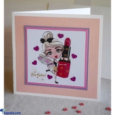 `Teenage Queenie` handmade birthday card Buy Cinnamon Love Creations Online for specialGifts
