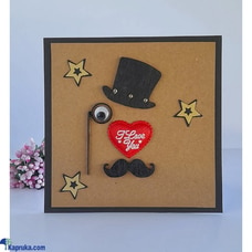 Love You Handsome Handmade Greeting Card Buy Cinnamon Love Creations Online for specialGifts