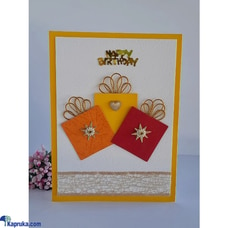 Gift boxes full of Birthday Wishes Handmade Greeting Card Buy Cinnamon Love Creations Online for specialGifts