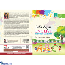 Let`s Begin English Through Exercises - Book 1 Buy F S Educational Services (PVT) Ltd Online for specialGifts
