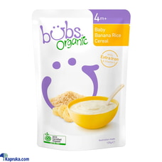 Bubs Organic Babe Banana Cereal ,4 Months + Buy Royal vintage international pvt Ltd Online for specialGifts