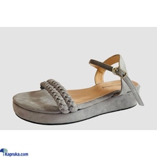 Peep Toe, Woven strapped, low ankle half Wrapped Platform Design Buy Royalstag Online for FASHION