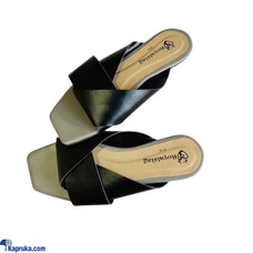PEEP TOE CROSSED STRAPPED FLAT SANDAL Buy Royalstag Online for specialGifts