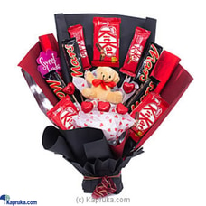 Red black Glamour Chocolates Buy Sweet buds Online for specialGifts