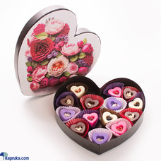 Colorful Hearts Chocolate Box Buy Sweet buds Online for specialGifts