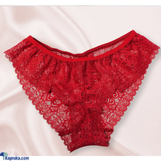 RED - LACE HIPSTER Buy Sweet buds Online for CLOTHING