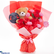 Lovely Teddy Bunch Buy Sweet buds Online for specialGifts