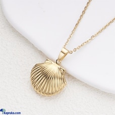 Stainless Steel Sea Shell Locket Necklace Buy LimitedEditionLK Online for specialGifts