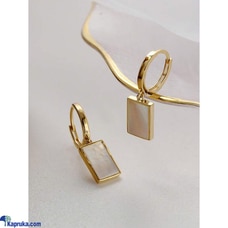 Stainless Steel Rectangular Drop Earrings Buy LimitedEditionLK Online for specialGifts