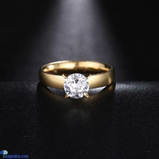 Stainless Steel Cubic Zirconia Ring Buy LimitedEditionLK Online for specialGifts