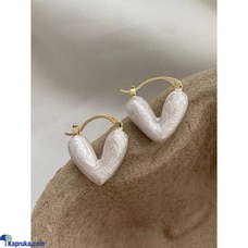 Stainless Steel Heart Earrings Buy LimitedEditionLK Online for JEWELRY/WATCHES